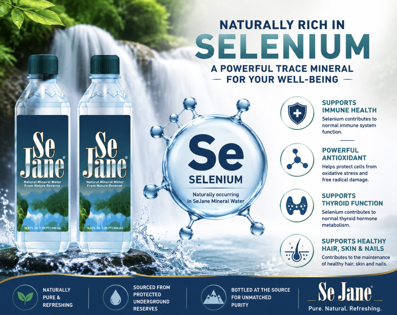 SEJANE bottled mineral water